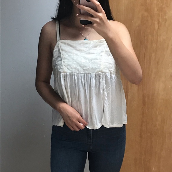 American Eagle Square Neck Embellished Top - Picture 8 of 8